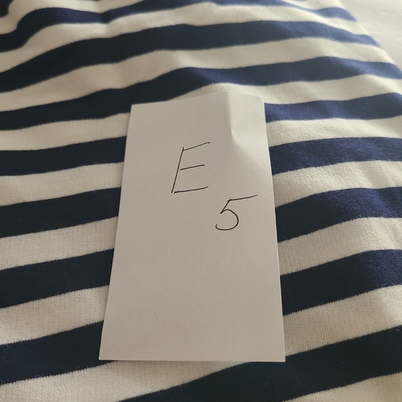 NWT FADED Glory women's striped dress white/navy blue sz.XXL (38 in.) length - Picture 8 of 8